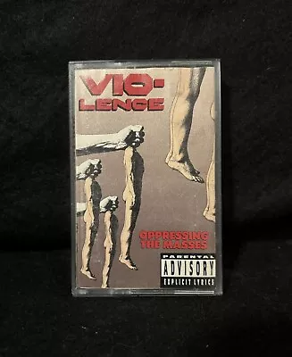 Vio-Lence Oppressing The Masses Cassette Tape Mega Force 1990 Thrash Metal • $22.17