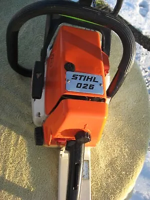 Stihl 026new 18  Stihl Barchisel Chainstarts Easyruns Welleverything Works • $202.50