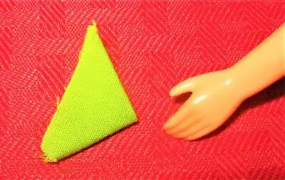 Vintage Barbie 4 Skipper Lets Play House Clothes 1932 Fashion Green Hankie Old! • $19.99