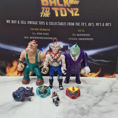 £29.99 • Buy Biker Mice From Mars - Vintage Job Lot Figures & Accessories (A66)