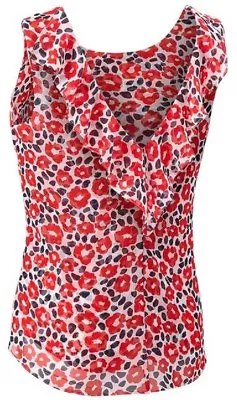 NEW Cabi 2018 Spring Flipside Blouse Catch EyesWear It All Season Long Size S • $35