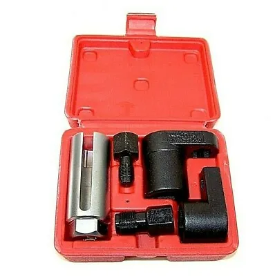 5 Pc Oxygen Sensor Socket Vacuum Wrench O2 M12 M18 Tool Renew Thread Chaser Set • $22.49