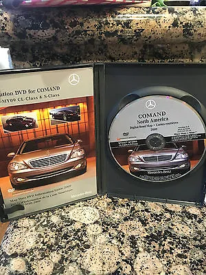 2007-2009 OEM Mercedes-Benz Navigation Disc DVD P/N BQ6460249 Ver. 8.0  • $55