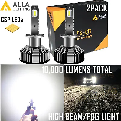 Alla Lighting White LED H1 Fog Light Bulb|Headlight Bulb For Projector Housing • $49.98