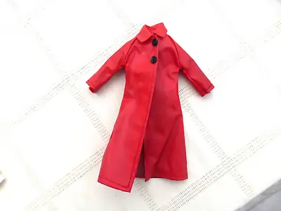 Vintage Red Dolls Mac - Sindy Tressy Tammy - Dolls Coat • £7