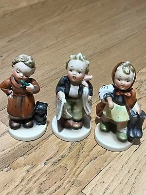 3 Vintage Napco Figurines New’s Boy Alls Clear And Bedtime EYC • $8.99