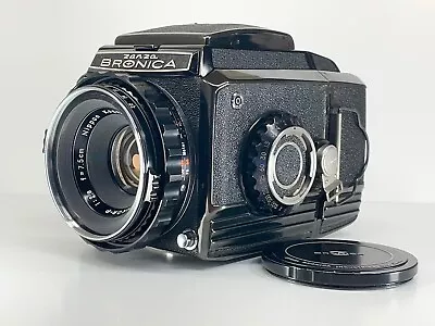 [Near Mint] Zenza Bronica S2 Late Model Body + Nikkor P 75mm F/2.8 Lens JAPAN • £306.97