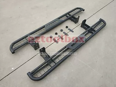 Side Step Nissan Navara NP300 D32 2015-2019 Steel Running Board Dual Twin Cab • $515