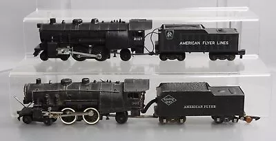 American Flyer 302 & 21107 Vintage S Steam Locomotives & Tenders [2] • $63.82