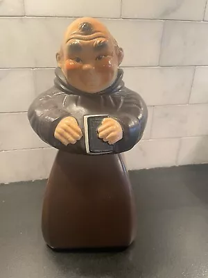 Vtg Monk Friar Twin Winton ?  Thou Shalt Not Steal  Cookie Jar  Replacement Lid • $29.99