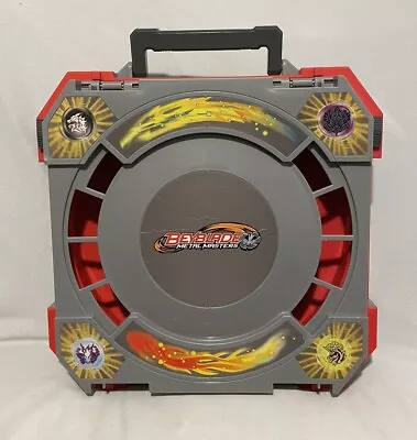 Beyblade Metal Masters Travel Stadium Battle Arena Plastic Carrying Case • $22.50