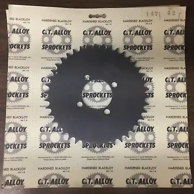 Suzuki RM 50 1979-80   RM 60 1979-83 Rear Sprocket 42 Tooth Aluminum Blackloy • $59.98