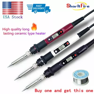 Soldering Iron Welding Electric Gun Adjustable Temperature 80W Digital Display • $22