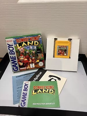 Original Nintendo Gameboy Game RARE Donkey Kong Land Boxed AUS PAL ✅ • $21.50