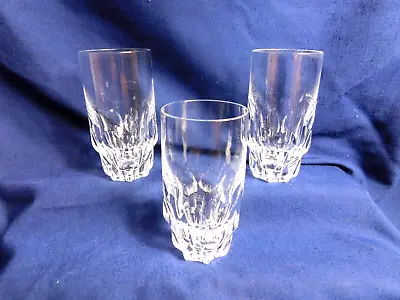 E4 - Peill & Putzler Germany Crystal Highball Glasses  Lot Of 3  PE121 • $29.96