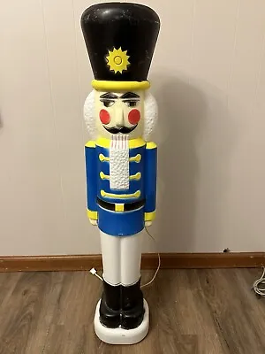 Vintage 40” Blow Mold Union Products 1987 Toy Soldier Nutcracker Yard Decoration • $69.99