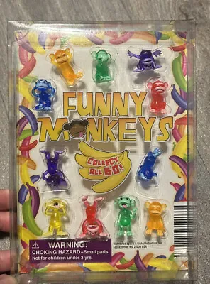 Vending Gum Toy Machine PRIZE Capsule Monkey Display Card • $40
