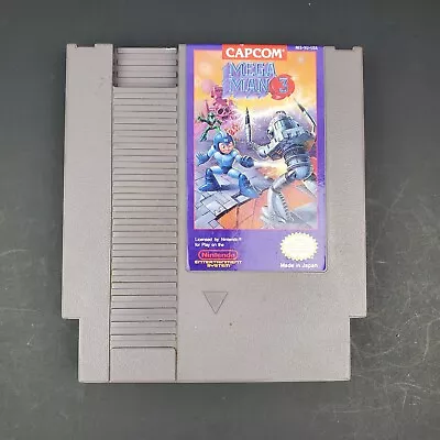 Mega Man 3 - Nintendo [NES] Game Authentic Tested & Working. Cartridge Only. • $31.99