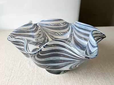 Murano Glass Vase Archimede Seguso 1950s Venini Barovier Flavio Poli Fruit Bowl • $250