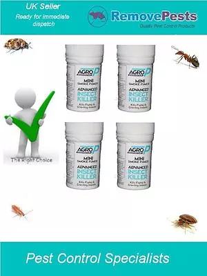 4 X Flea Bomb Killer Foggers For Fleas Expert Pest Mini 3.5g Treatment Cat / Dog • £11.85