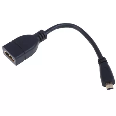 Micro HDMI To HDMI Male To Female Adapter Cable Connector For HDTV Type D .hap • $3.42