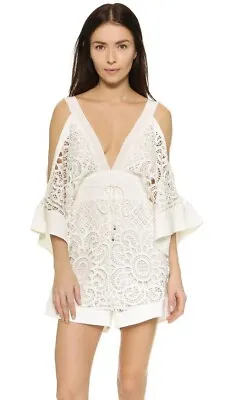 Alice Mccall  Keep Me There Playsuit In White Size 8  • $60