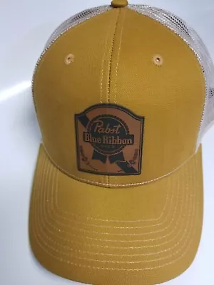 Fahrenheit Trucker Cap Pabst Blue Ribbon Patch Hat • $20