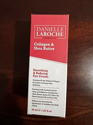 Danielle Laroche Collagen & Shea Butter Smoothing & Refining Eye Cream 1.07fl Oz • $15.49