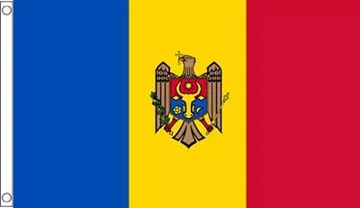 5' X 3' Moldova Flag Moldovan Europe Country Banner • £6