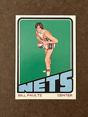 1972-73 Topps - #218 Bill Paultz Nets Near Mint-Mint NM-MT (Set Break) • $0.99