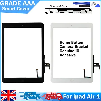 £11.99 • Buy For IPad Air 1 A1474 A1476 A1475 Screen Digitizer Front Panel Glass Replacement