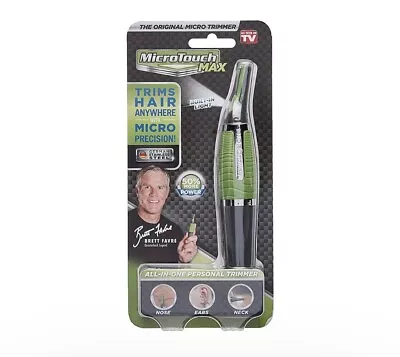 MicroTouch MAX The Original Micro Hair Trimmer All-In-One Personal Trimmer Green • $12.99