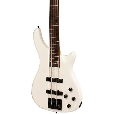 Rogue LX205B 5-String Series III Electric Bass Guitar Pearl White • $179.99