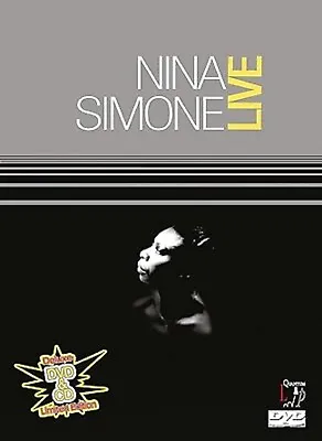 Nina Simone : Nina Simone Live DVD & CD (2004) - Two Discs • £3.50