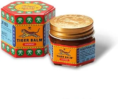 GENUINE TIGER BALM MULTIPACK OF THREE RED 30g JARS • $4.99