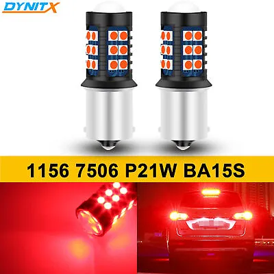 2X 1156 BA15S P21W Motorcycle LED Turn Signal Brake Tail Backup Light DRL Bulbs • $12.96