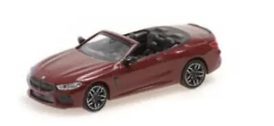 Minichamps 1/87 HO BMW M8 CABRIOLET 2019 RED METALLIC 870029034 • $24.99