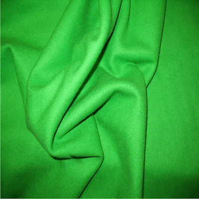Green Baize Snooker Poker Table Cloth Wool Melton Felt Fabric 6 Colours 180cm UK • £1.99