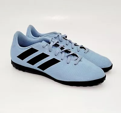 Adidas Nemeziz Messi Indoor Soccer Shoes Sz 6 US Blue Lace Sneakers CLI 037001 • $39.98
