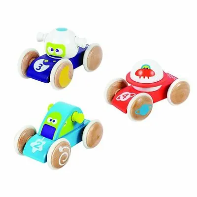 £9.99 • Buy Boikido Cosmo Space Vehicle Wooden Push Along 18m+