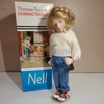 $23.79 • Buy Vintage 1981 Norman Rockwell Character NELL Doll With Box Mary Moline