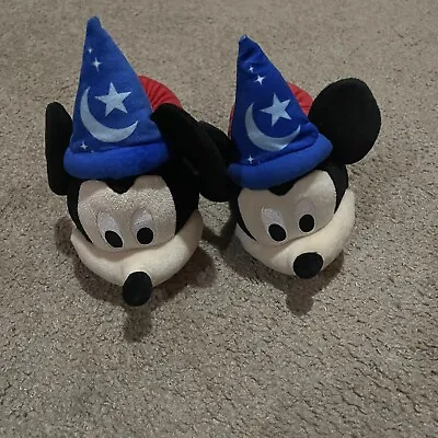 Disney Store Mickey Mouse Sorcerer Slippers Fantasia • £4.37