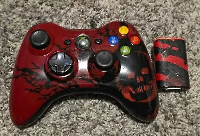 Gears Of War 3 Limited Edition Wireless Controller - Xbox 360 TESTED • $39.99