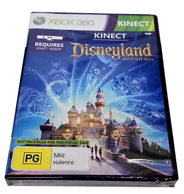 Kinect Disneyland Adventures XBOX 360 PAL Factory NEW+SEALED • $19.95