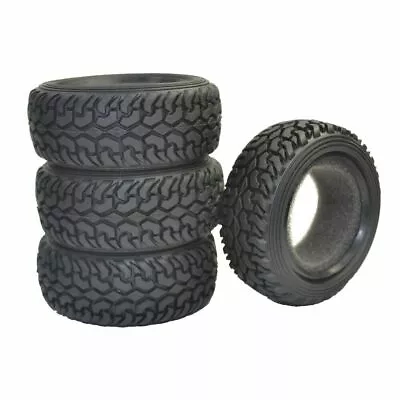 £9.93 • Buy 4pcs RC Rally Tyres & Foams 1.9'' For 1/10 HSP HPI Traxxas Tamiya On Road Car
