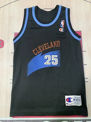 Vintage Mark Price Cleveland Cavs Champion Jersey Youth Medium Lebron • $72.95