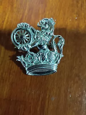 Vintage Chrome Plated Metal British Railways Cap Badge • £0.99