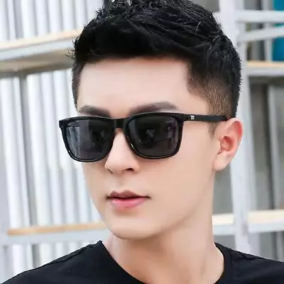 Square Polarized Sunglasses For Men Driving Sun-Glasses Male NICE • $2