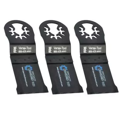 Versa Tool AB3B-D 35mm Bi-Metal Multi-Tool Saw 3 Blade Display Pack • $18.05