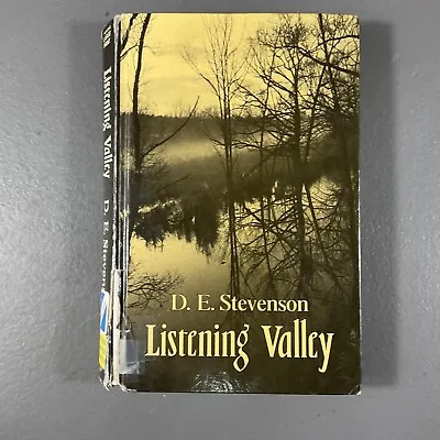 Listening Valley By D.E. Stevenson Hardcover Book Fiction Thorndike Large Print • $2.40